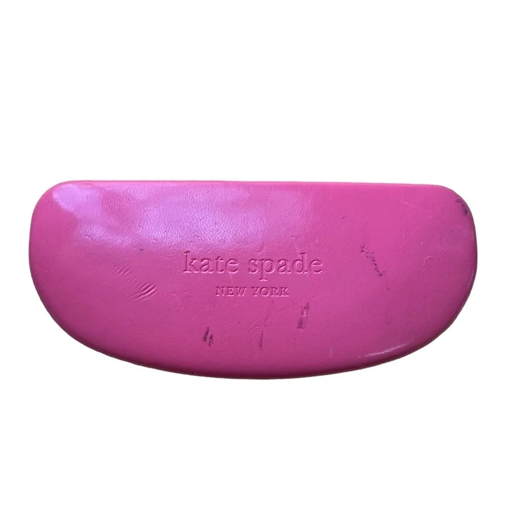 Kate Spade Pink Clam Shell Eyeglass Case